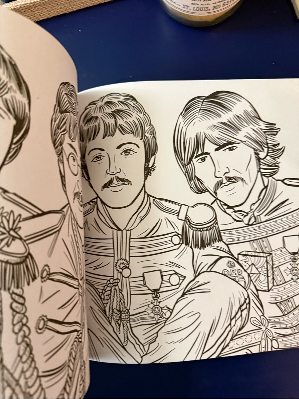 The Beatles Coloring Book with Rainbow Markers - Multi - Picture 9 of 10